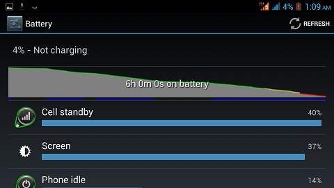 cosmos x2 battery life