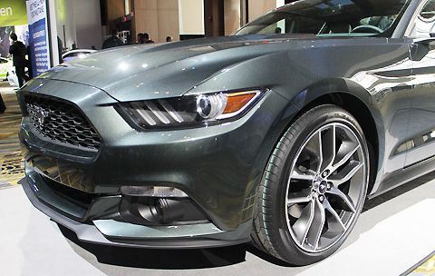 mustang2015 • 2015 Ford Mustang at the North American Auto Show