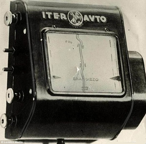 iter avto • #TBT: Iter Avto, the first in-car navigation device