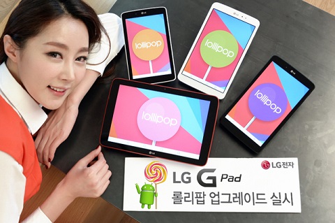 Android Lollipop LG G Pad_1
