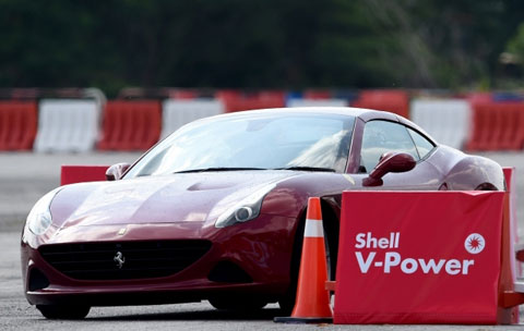 ferrari california • Ferrari California T: Shell V Power Driving Experience