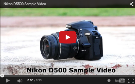 D5500 Sample Video