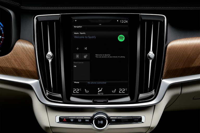 volvo spotify • Volvo integrates Spotify in new car models