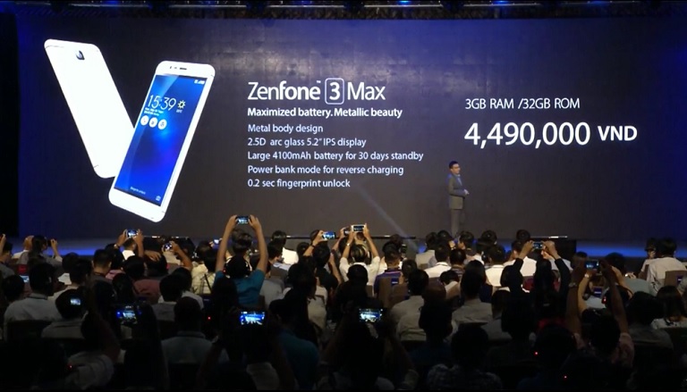 Asus Zenfone 3 • Asus Unveils Zenfone 3 Max And Zenfone 3 Laser In Vietnam