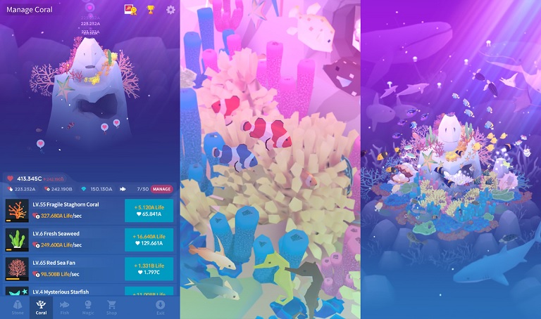 Abyssrium • 5 Relaxing Games For Android And Ios