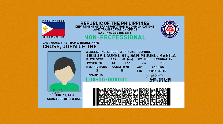 philippine drivers license • Driver's license with 5-year validity to be released on August 29