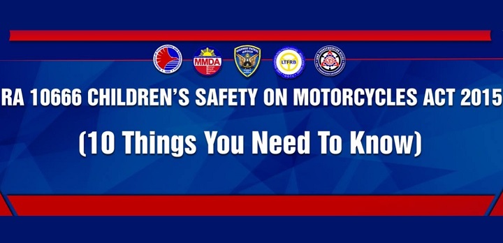 dotr RA1066 1 • DOTr releases FAQ for Children’s Safety on Motorcycles Act of 2015