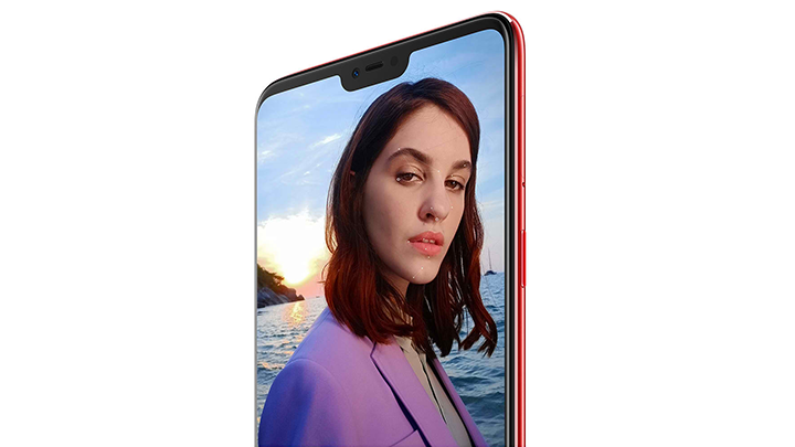 Oppo F7 Front • Oppo F7 Launches In India