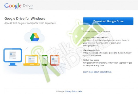 Google Drive • Google Drive Coming Soon, With 5Gb Cloud Space