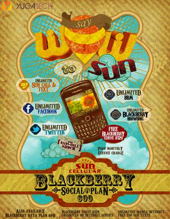 Sun Poster Digital • Winners: Sun Blackberry Poster Contest