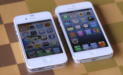 Iphone5 4S White • Iphone 5 Vs. Iphone 4S: Up Close And Personal