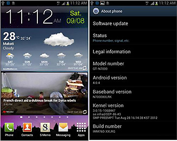 • Sgn Update • Samsung Firmware Upgrade For Galaxy Note