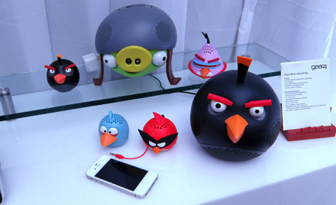 Angry Birds speakers