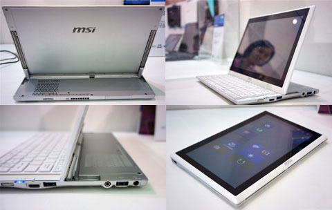 Msi S20 Widows8 • Msi S20 Convertible Ultrabook Tablet Lands For Php50K