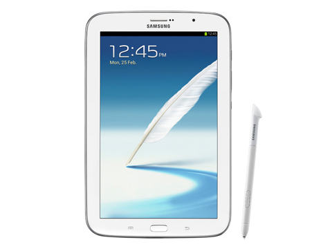 gnote 8 front