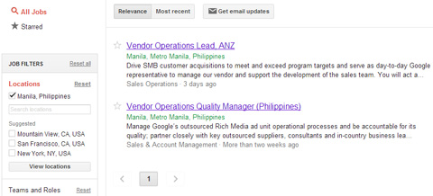 Google Philippines Job Opening • Google Posts New Job Openings For Manila Office