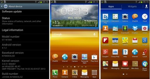 jelly bean update sgn
