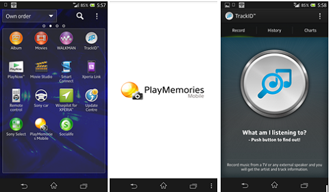 sony apps