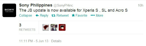 sony JB update