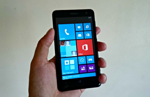 lumia 625_display
