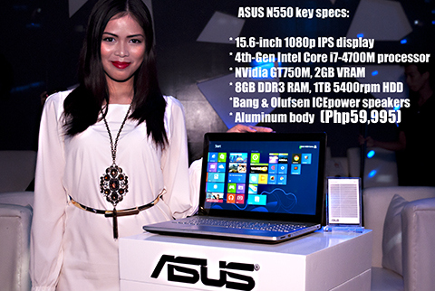 asus n550 philippines
