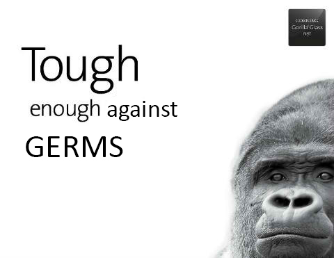 Antimicrobial Gorilla Glass