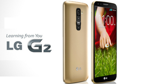 gold lg g2