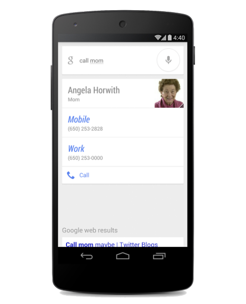 google voice search
