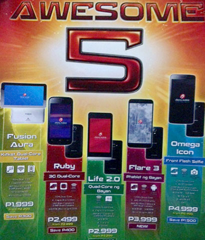 cherry mobile discount