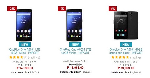 oneplus one_lazada