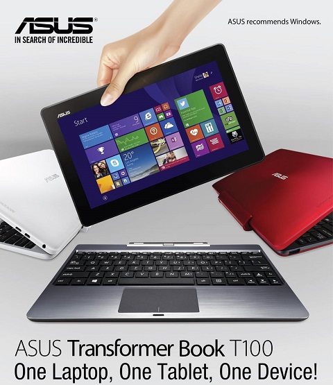 ASUS transformer Book T100 2014