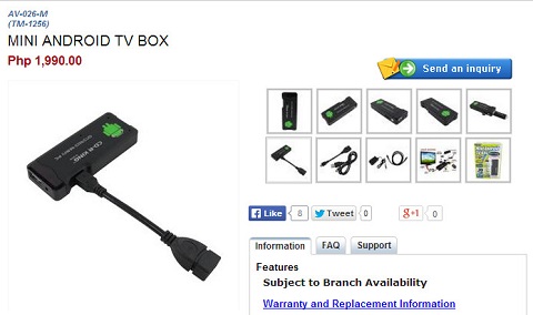 cdrking mini android tv box