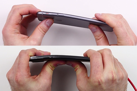 iPhone 6 Plus Note 3 bends
