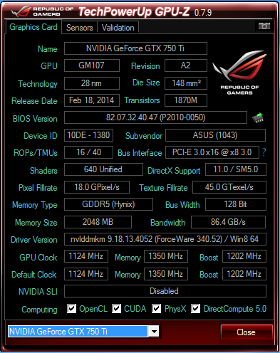 GPU Specs