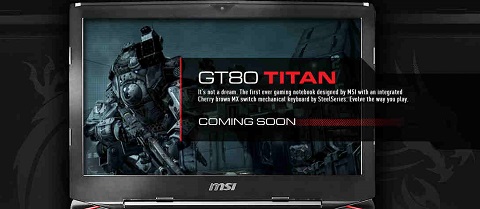 MSI GT80 Titan
