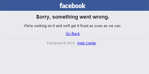 Facebook-Down