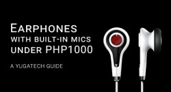 Five Earphones with Built-in Microphones under Php1K
