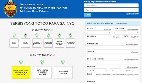 Nbi Clearance Online 1 • Nbi Clearance Online Application Implemented, No More Walk-Ins