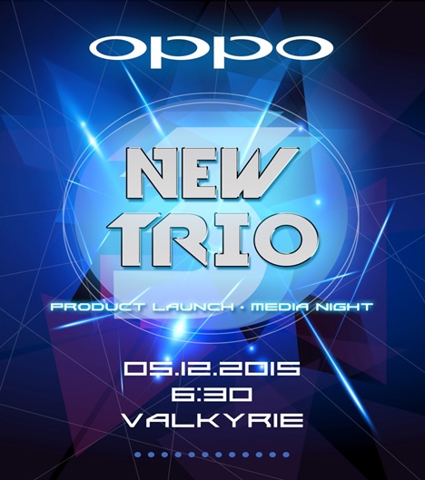 Oppo New Trio Ph • Oppo To Launch Three New Smartphones Next Month
