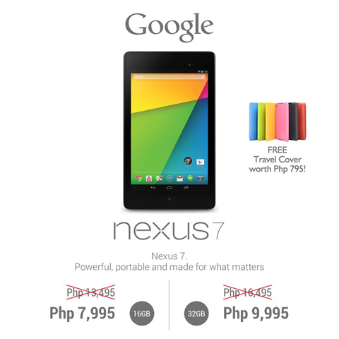 Google Nexus7 Philippines • Asus Drops Prices Of Nexus 7 Below Php10K