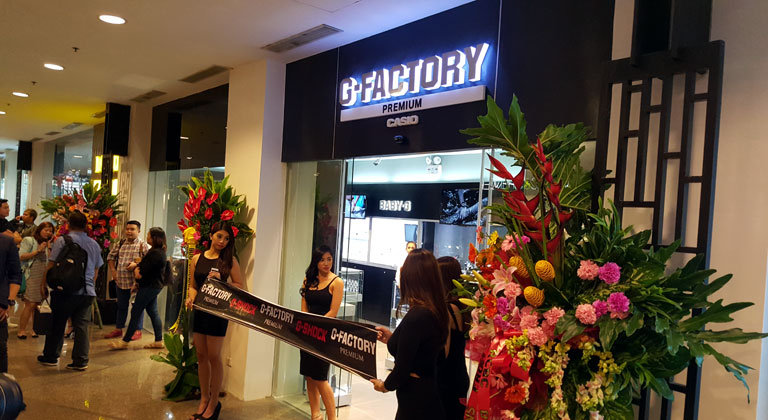 Gshock Premium Factory Phil • Casio Opens 1St Premium G-Factory In The Philippines