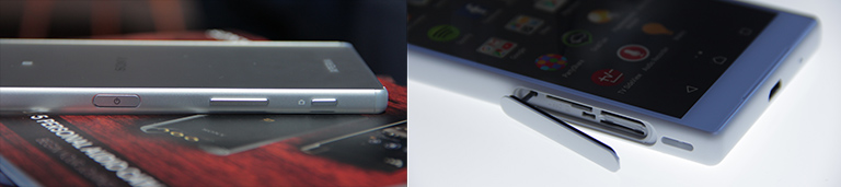 Left: Z5 | Right: Z5 Compact