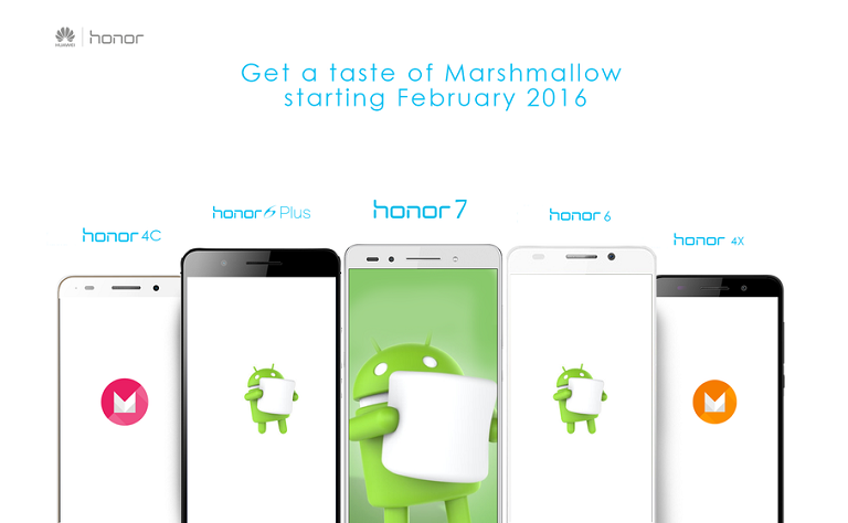 • Huawei Honor Android M • Huawei Honor Phones To Get Marshmallow In February 2016