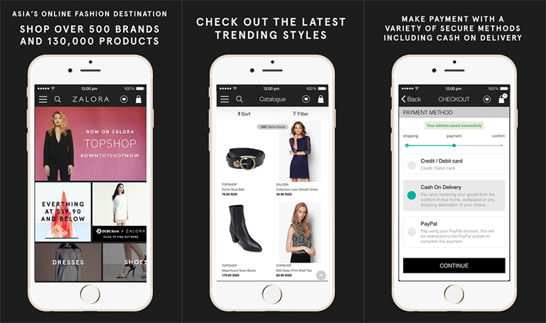 zalora-screenshots