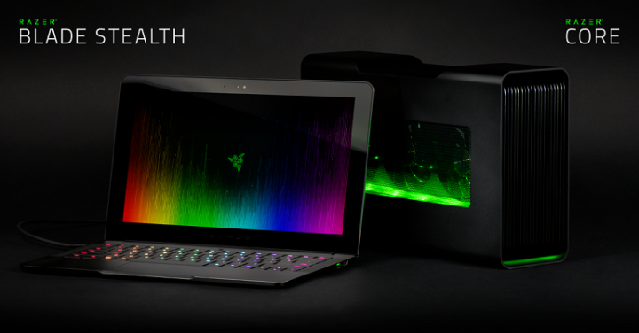 razer blade stealth_razer core
