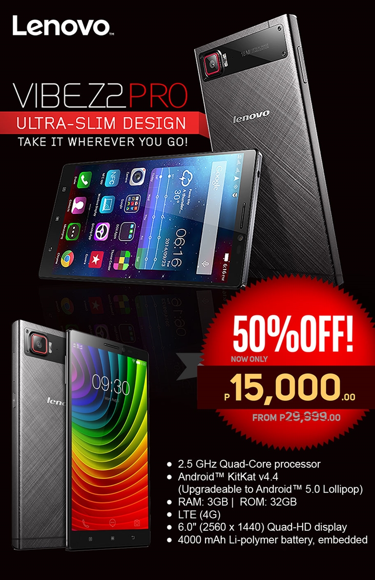 LenovoVibeZ2-sale