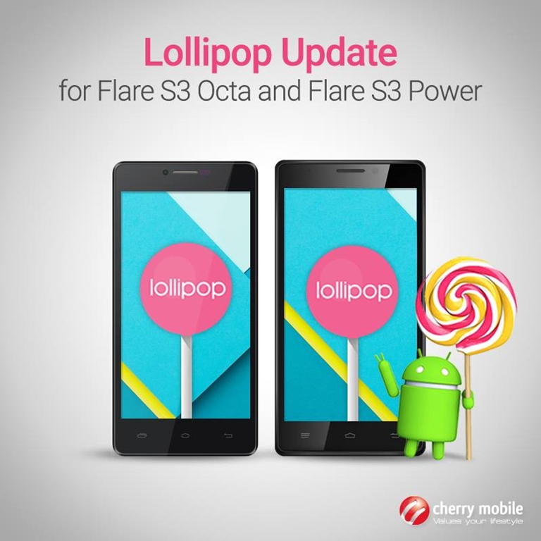 Flare-S3-Octa-Power-Lollipop-Update