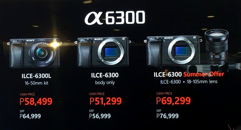 Sony A6300 3 • Sony Alpha A6300 Mirrorless Digital Camera Lands In Ph, Priced