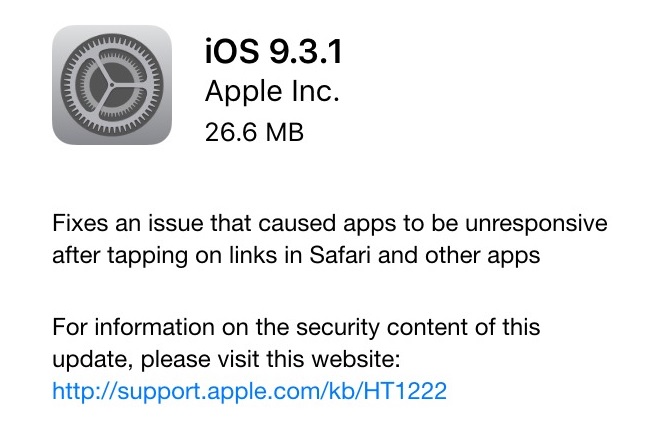 ios 931
