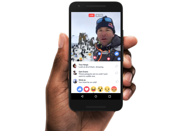 live-reactions-android